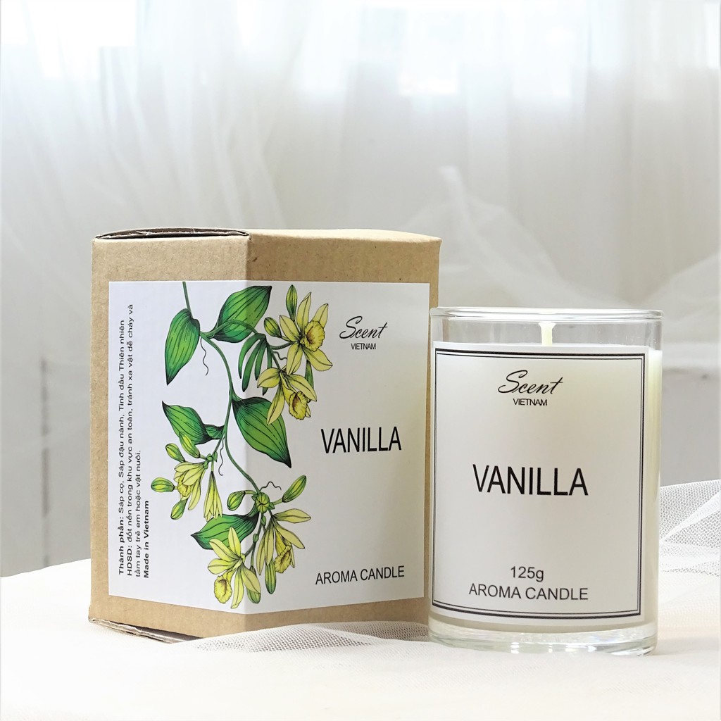 Nến thơm Vani - Vanilla Scented Candle