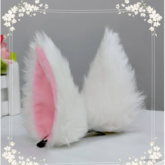 Sy2 Kẹp Tóc Hình Tai Cáo Dễ Thương ys2