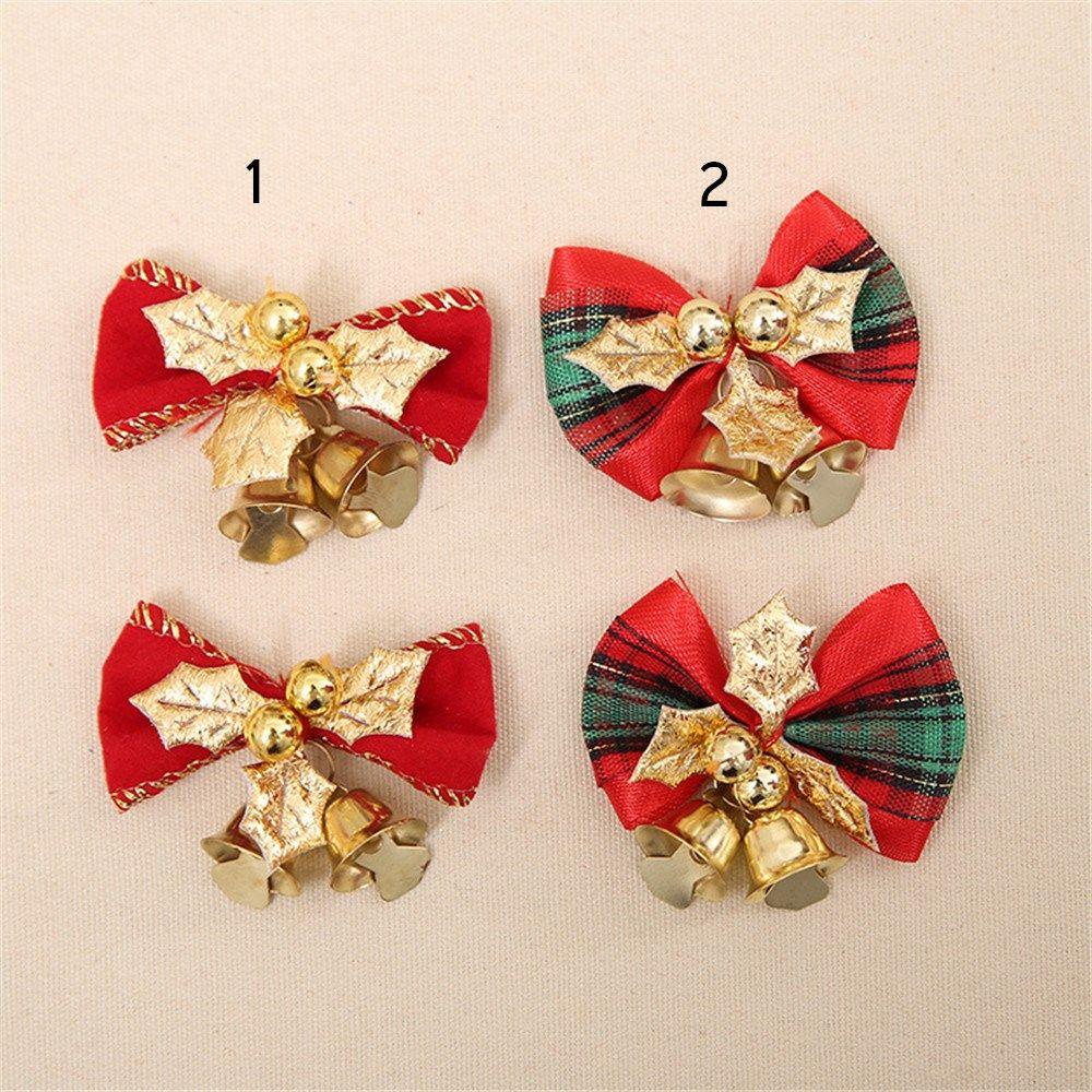 Set 12 Phụ Kiện Trang Trí Giáng Sinh Năm Mới|Chuông Treo Trang Trí Giáng Sinh