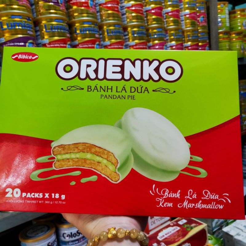 Bánh Bibica Orienko Lá Dứa