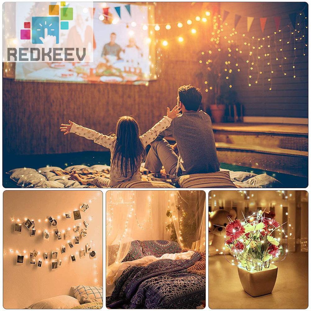 Dây đèn LED 2m trang trí phòng ngủ