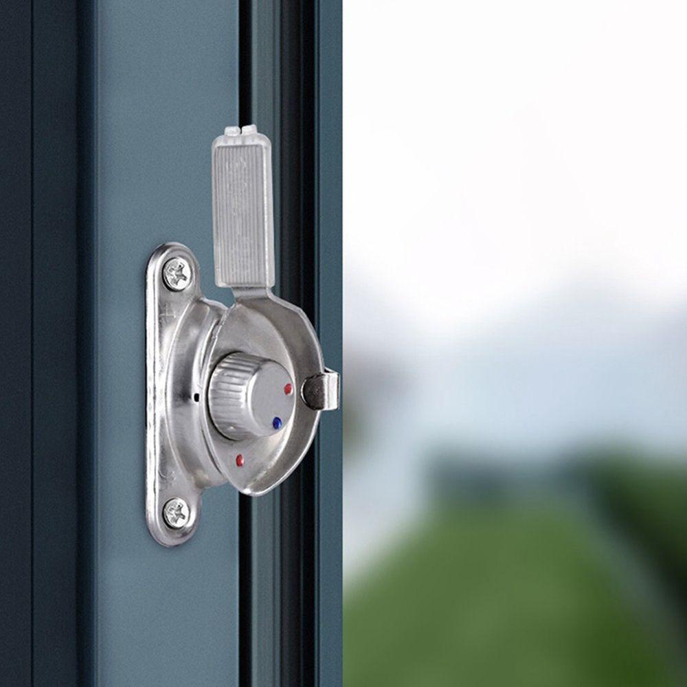 Khóa Cửa Trượt Hai Mặt Bằng Thép Không Gỉ Chống Trộm