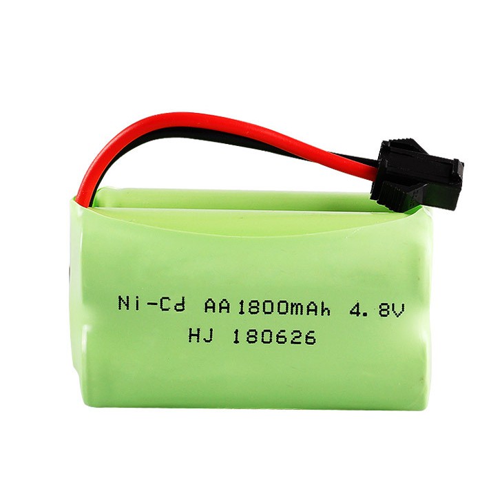 Pin Sạc Dung Lượng Cao Cho Xe Ô tô - Tàu Thủy Điều Khiển 4.8V 1800mAh