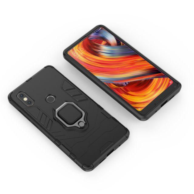 Ốp lưng Xiaomi Poco M5 / Mix 2s chống sốc Iron Man Iring cao cấp giá đỡ xem phim