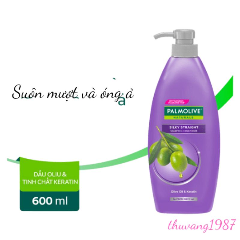 Dầu gội palmolive naturals 600ml