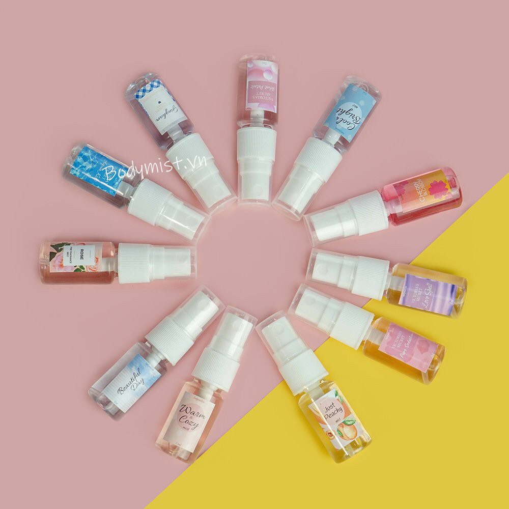 Pretty As A Peach - Xịt thơm toàn thân body mist Bath & Body Works Trái cây