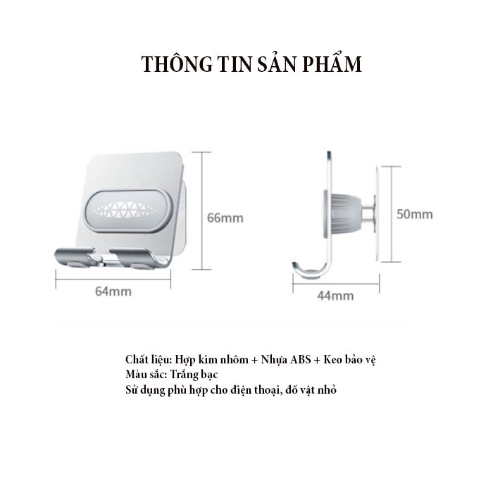 KỆ ĐIỆN THOẠI DÁN TƯỜNG ĐA NĂNG