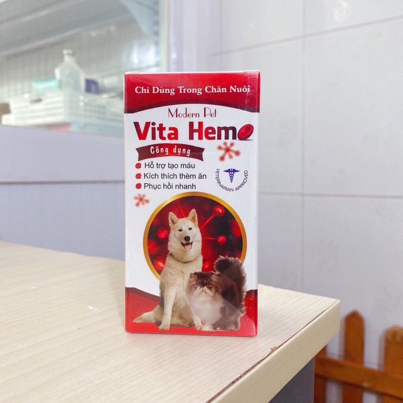 Vitamin Bổ Máu, Phục Hồi Sau Ốm, Kích Thích Tiêu Hoá Thèm Ăn Cho Chó Mèo