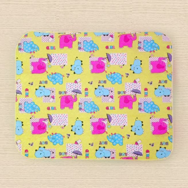 Chiếu lót thay đồ cho bé sơ sinh. Tấm lót miếng lót nhựa nilon chống thấm dùng thay tã bỉm cho trẻ - Sỉ