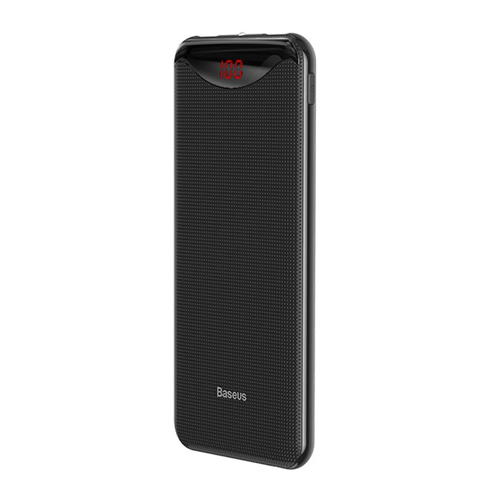 [Mã ELFLASH5 giảm 20K đơn 50K] Pin dự phòng nhỏ gọn Baseus Gentleman Digital Display Powerbank 10000mAh