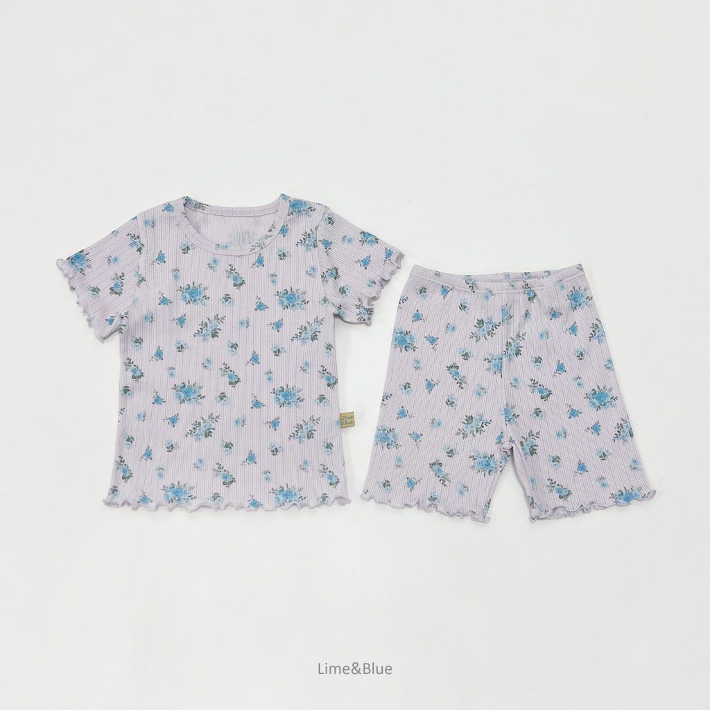 Lime&Blue bộ đồ hoa Venorica cho bé
