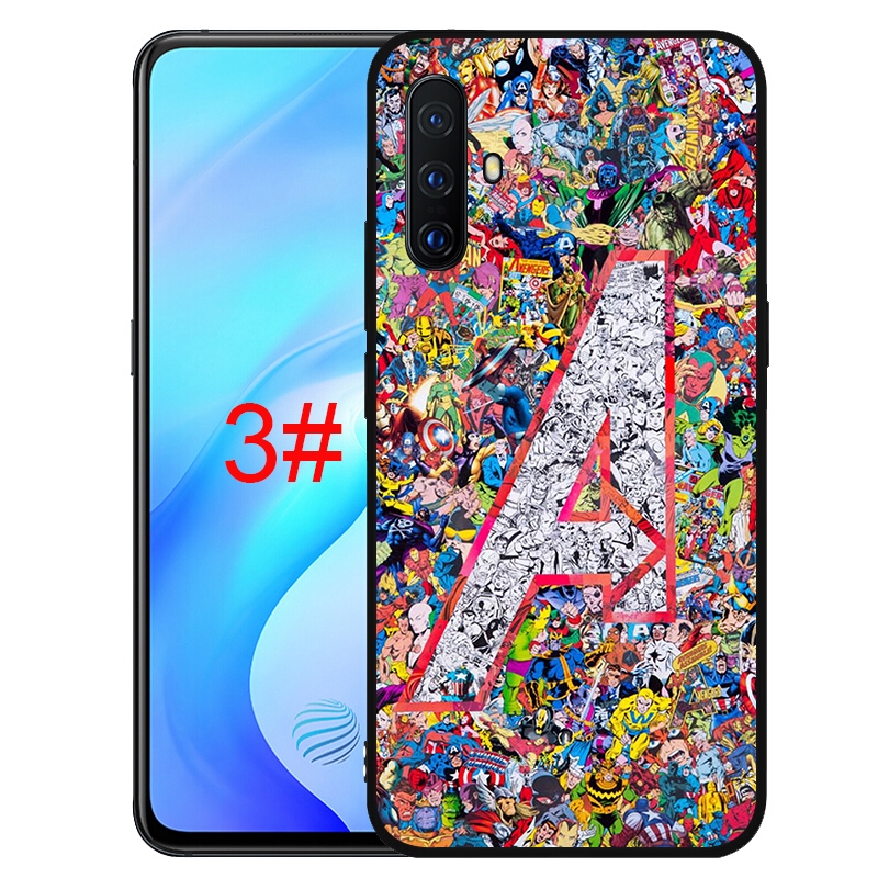 S117 Marvel Avengers Heros Comics Collage Vivo Y11 Y11S Y12 Y15 Y17 Y19 Y5S Y53 Y55 Y69 Y71 Y81 Y91C Y93 Y95 Y20 Y30 Y50 Y70 Soft Phone Case