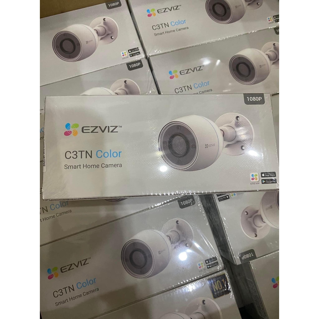 [MUA 2 TẶNG 1 QUÀ EZVIZ] Camera EZVIZ C3TN ngoài trời 2M Color có màu ban đêm giá rẻ H265 OutPro mới 2022