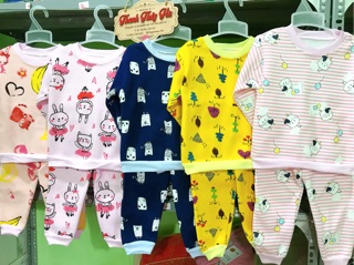 Combo 5 bộ nỉ bông bé gái