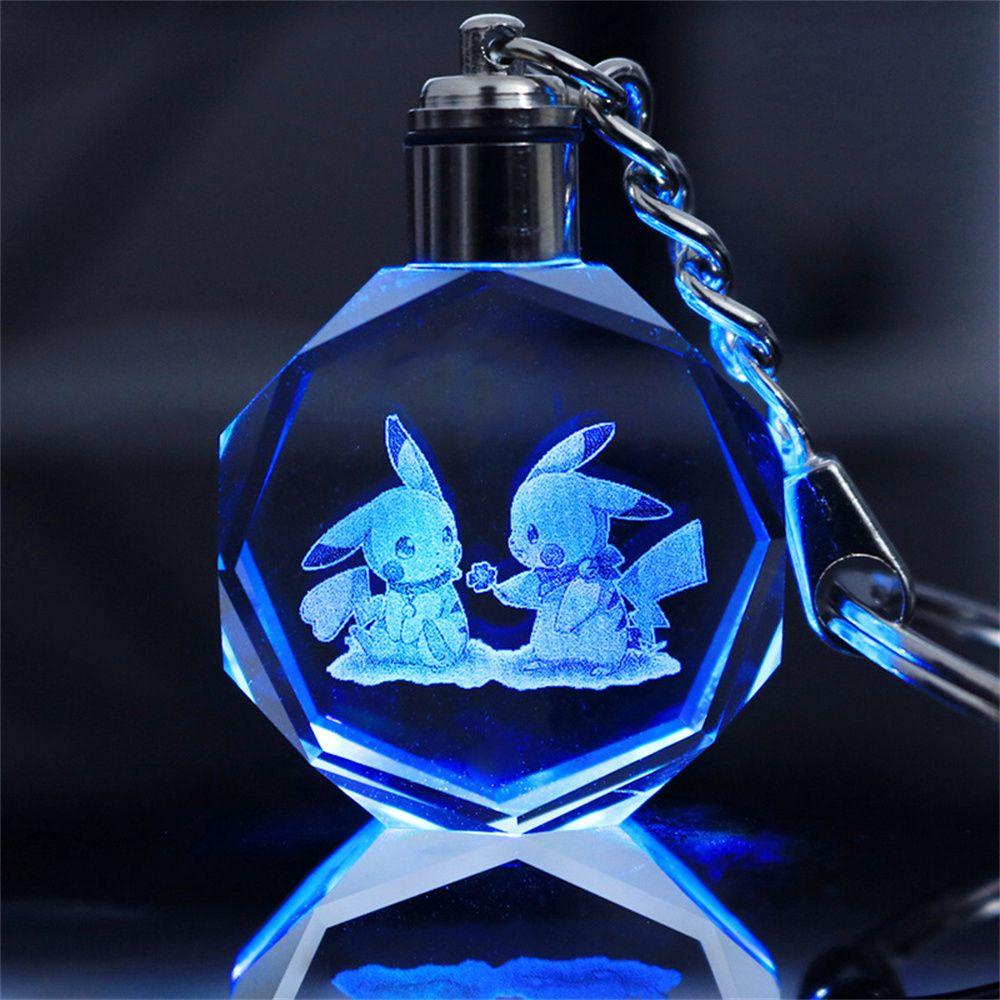 Móc Khóa Hình Nhân Vật Phim Hoạt Hình Pokemon Togepi Charizard Eevee Lấp Lánh