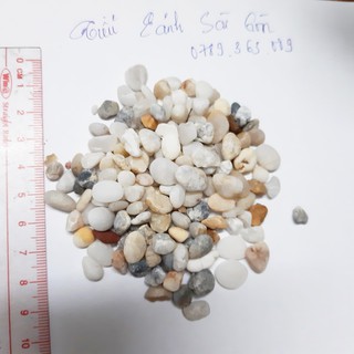 Sỏi nhiều màu thả hồ cá 5- 20mm