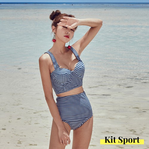 Bộ Đồ Bơi Đi Tắm Biển Nữ Bikini 2 Mảnh (1 Set Áo Bra Và Quần Lót) Square II KIT SPORT VIỆT NAM | BigBuy360 - bigbuy360.vn