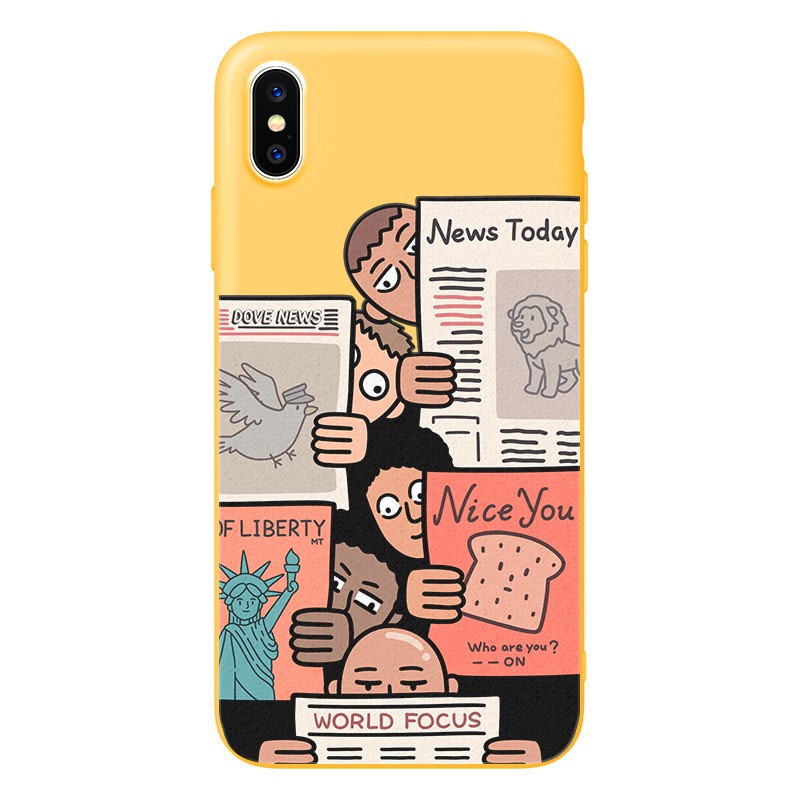 Ốp Điện Thoại Silicon Trong Suốt Cho iPhone13mini/12/12pro/11promax/x/xs/xr/xsmax6/6s/6plus/7/8/se2/7p