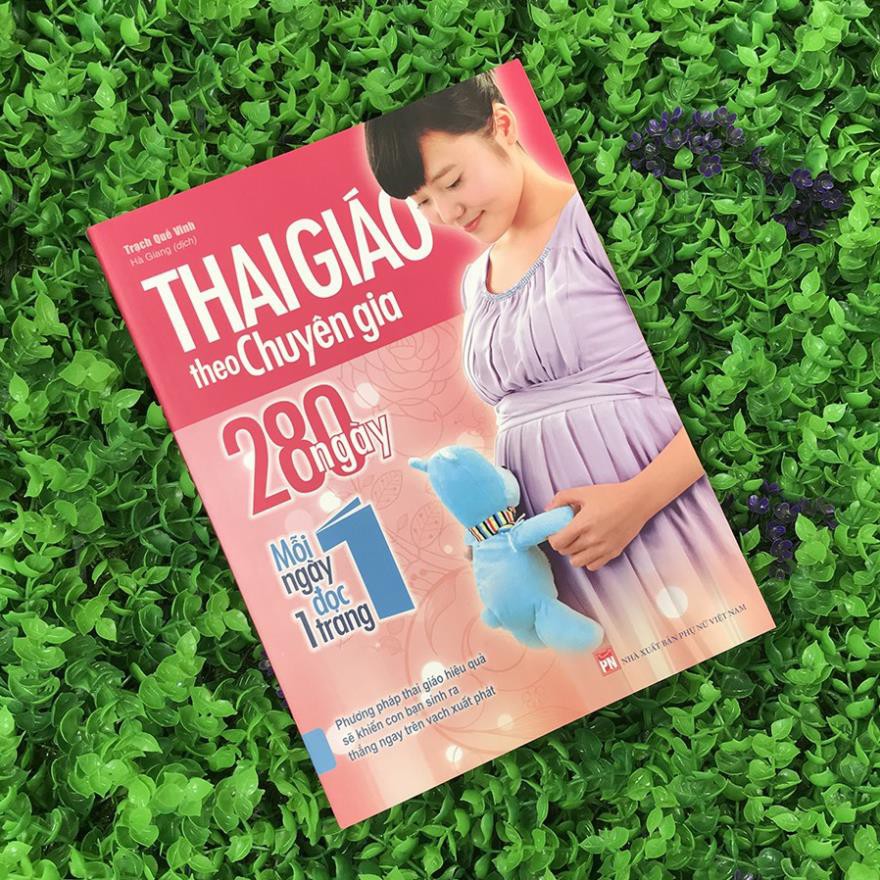 Sách - Thai giáo theo chuyên gia - 280 ngày, mỗi ngày đọc 1 trang [Minh Long]