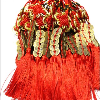 Dây tiền xu ngũ đế chiêu tài may mắn , Tiền xu phong thủy Thập Đế, Cửu Đế, Lục Đế, Tam Đế
