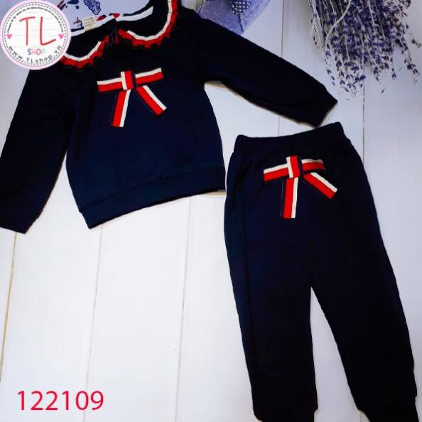 Combo quần áo bé gái - Bộ nữ len tay dài cực xinh - Bộ bé trai - bộ bé gái - Thời trang trẻ em