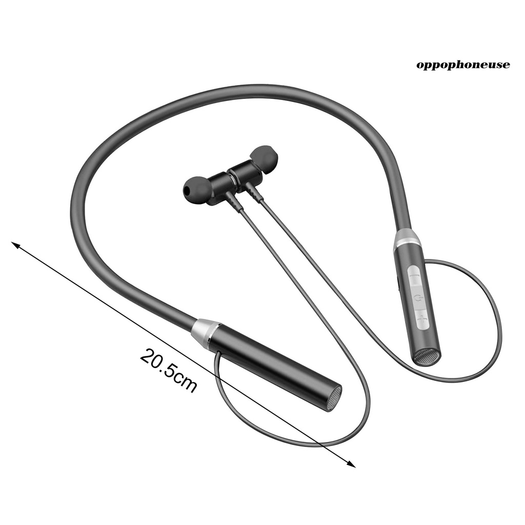 Tai nghe không dây Bluetooth đeo cổ có khe cắm thẻ nhớ TF Oppo BT63