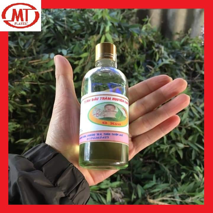 [100% nguyên chất] Dầu tràm Huế nhà làm giảm nhanh cảm ho, lọc không khí chai 100ml