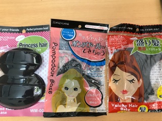 Combo 6 chi tiết độn phồng tóc mái