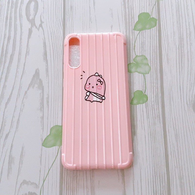 Ốp in hình cute vali dẻo Samsung A70