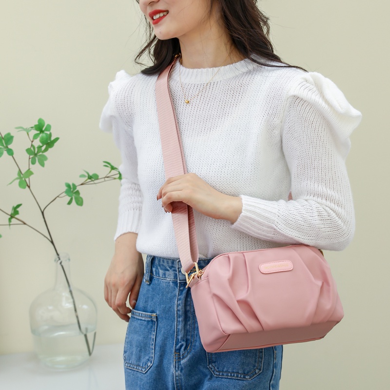 Mini Túi Canvas Đeo Chéo Vai Nhỏ Phong Cách Hàn Quốc Beg Tangan Wanita Murah Cantik Beg Silang Perempuan Cho Nữ