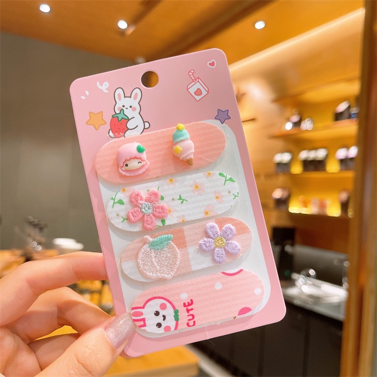 2022 Băng Đô Hoa Quả Hoạt Hình Cho Bé Gái