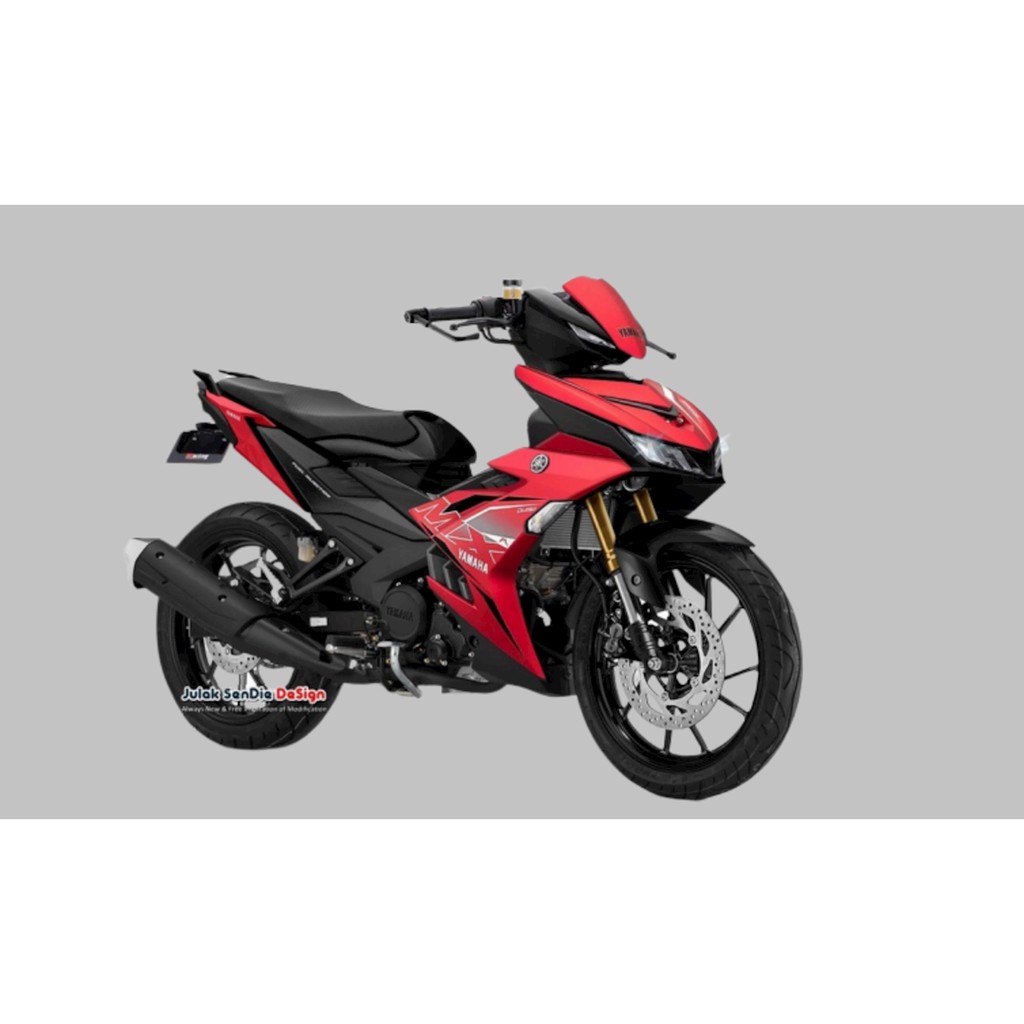 Baga giữa INOX gắn EXCITER 155 2021 có móc treo hai bên tiện lợi mẫu 2