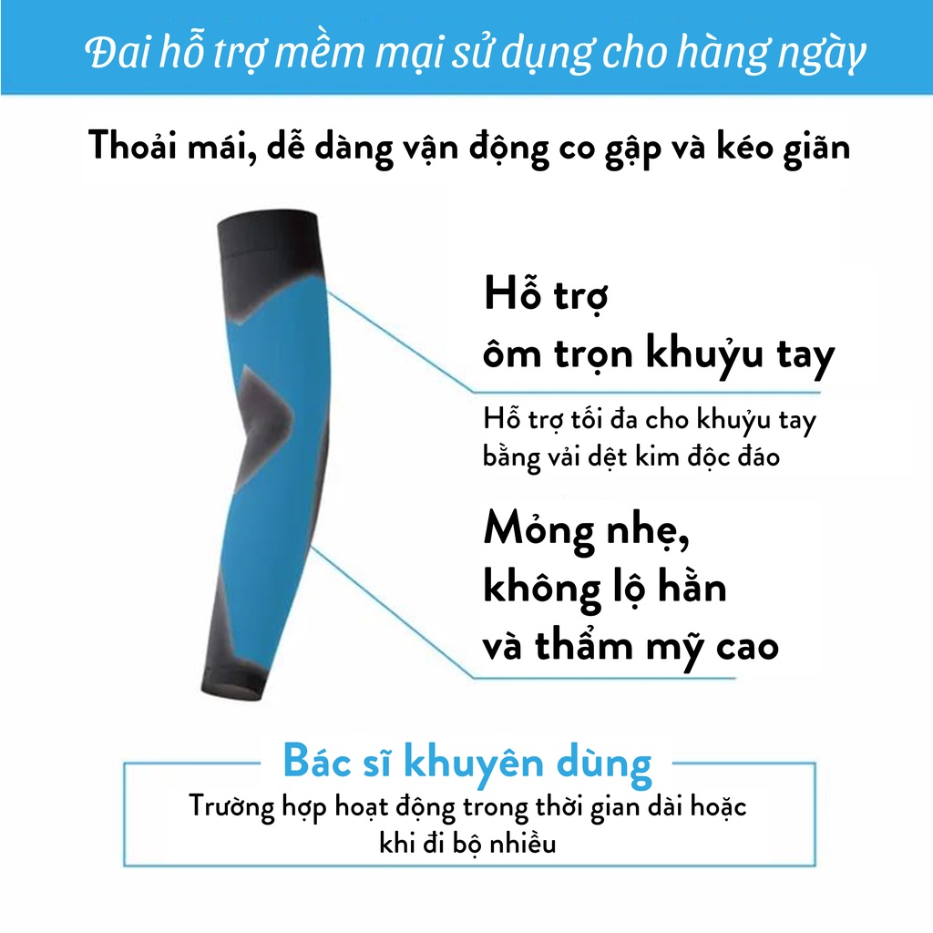 Băng ống tay thể thao Fukuske bóng rổ bó cơ chống nắng người hoạt động mạnh chống trượt bảo vệ cơ co giãn tốt - Bahachi