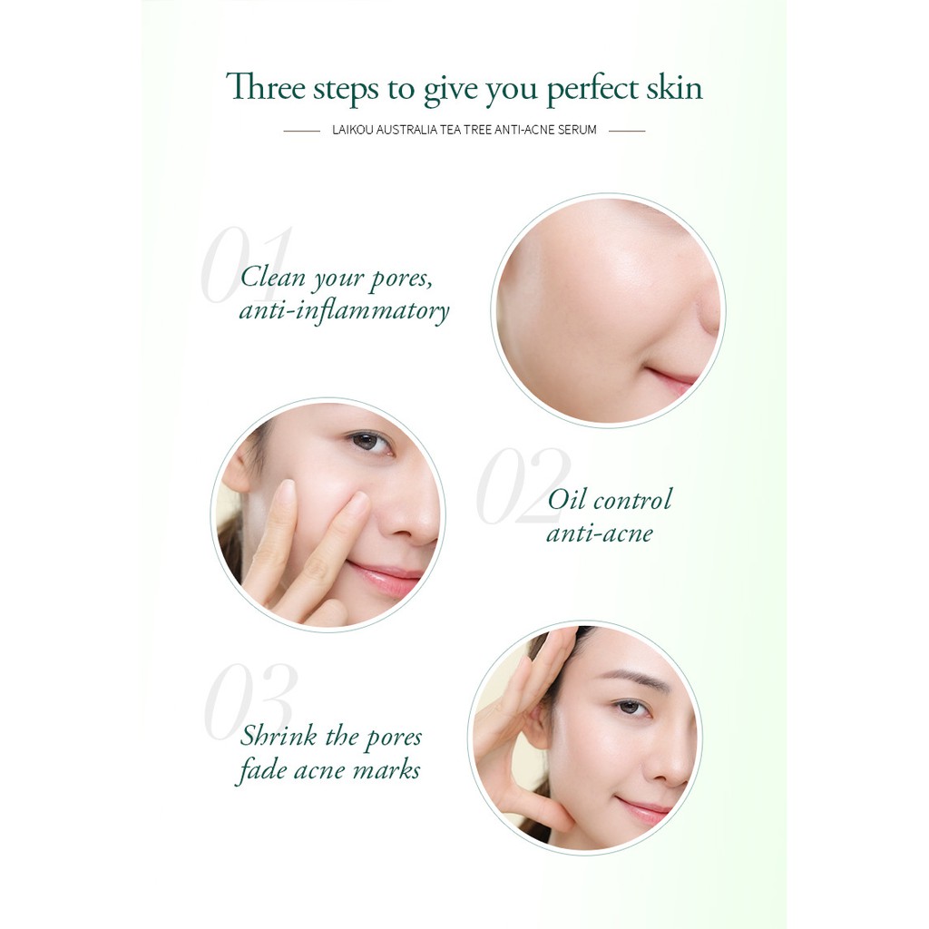 Serum Tea Tree Laikou Tràm Trà Dành Cho Da Mụn 17ML | BigBuy360 - bigbuy360.vn