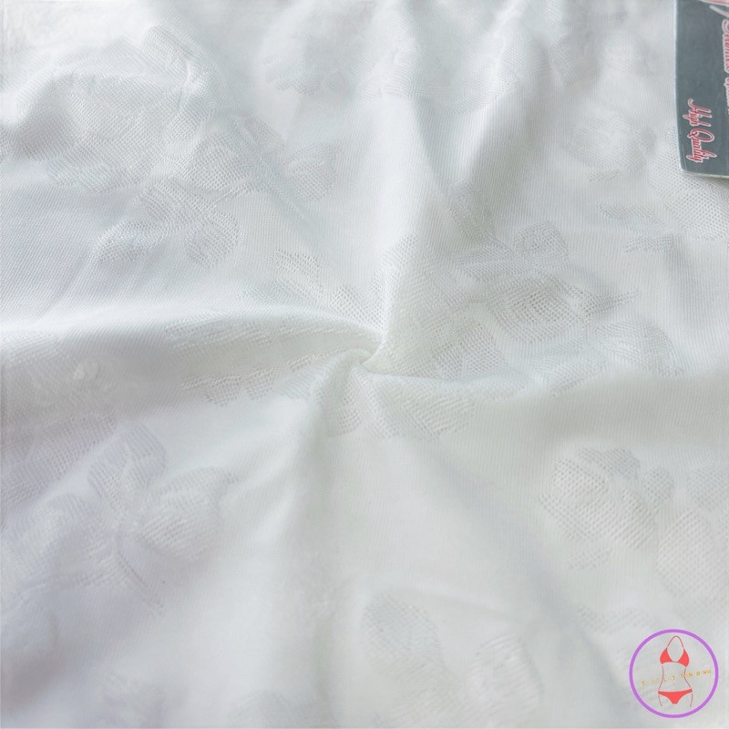 Áo lót áo lá thun lạnh cho học sinh loại dài co giãn thoải mái phối hoa văn size&lt;55kg