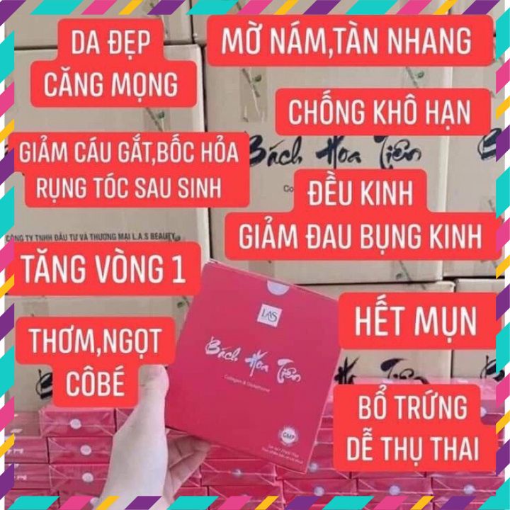 Cốm Bách Hoa Tiên , Bổ Sung Nội Tiết Tố , Đẹp Da , Tăng Vòng 1 [ Chính - Hãng ] | BigBuy360 - bigbuy360.vn