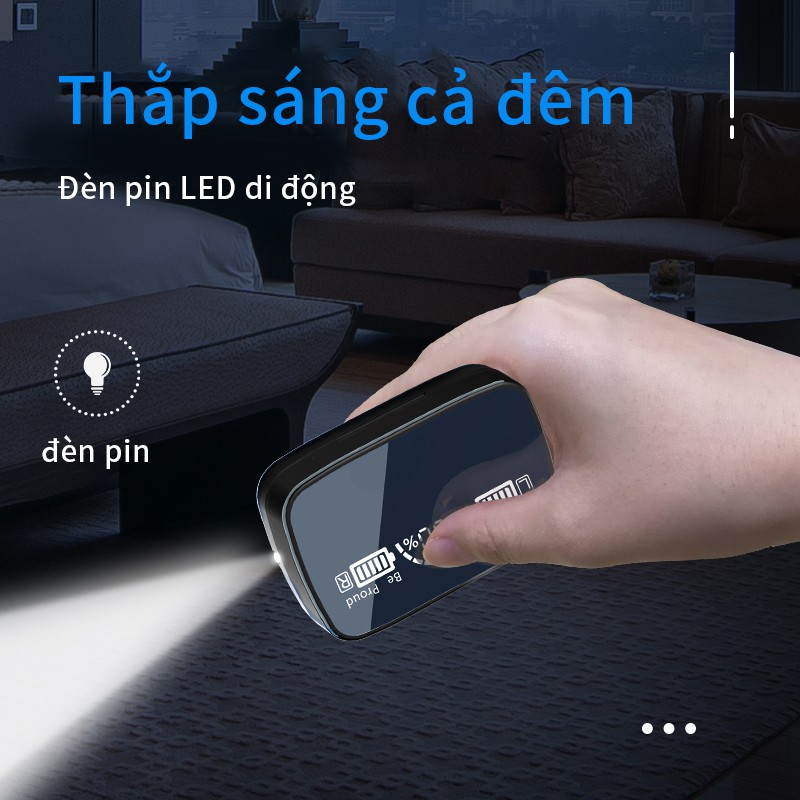 【COD】Tai nghe Bluetooth M9 Tai nghe không dây TWS cảm ứng hai tai 5.1 với màn hình điện gương