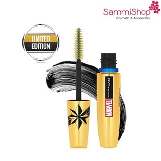 Mascara phiên bản Marvel Maybelline The Colossal Instant Big Volume Mascara Waterproof màu đen