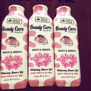 Sữa tắm Beauty Care 1200ml- Hồng vuông