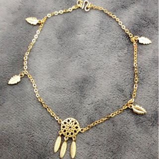 LẮC CHÂN DREAM CATCHER BẠC TA SI VÀNG