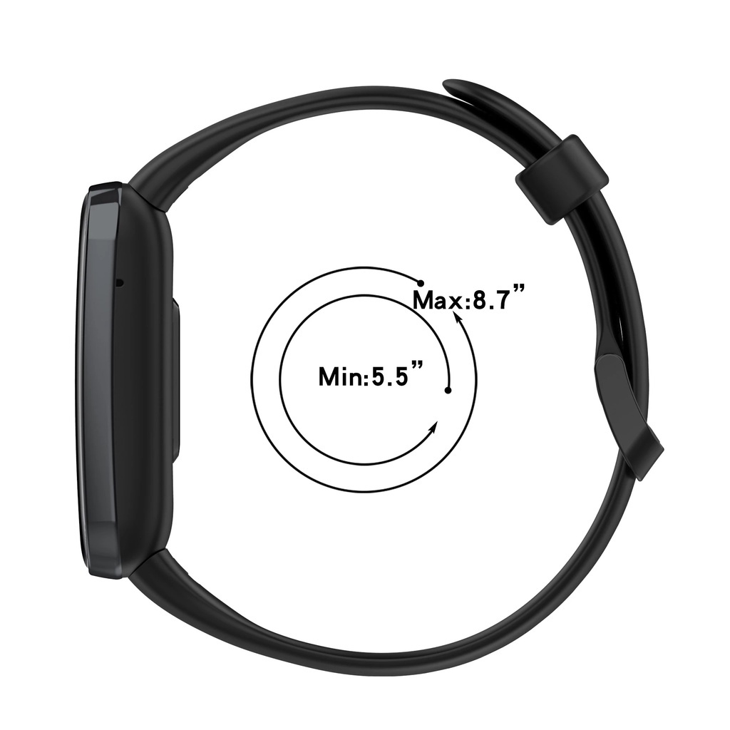 Dây Đeo Thay Thế Chất Liệu Silicon Màu Trơn Cho Xiaomi Mi Band 7 Pro Xiaomi Miband 7Pro