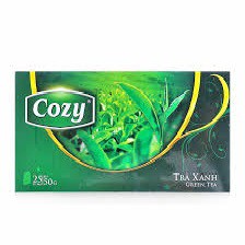 Trà Cozy Túi lọc Xanh Thái Nguyên (2g x 25 gói/hộp) - TCZ010