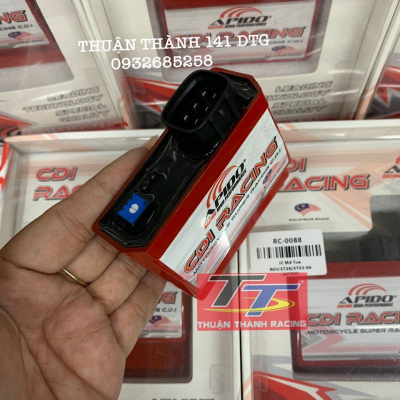 Ic đấu đỏ sport Apido - Xipo - Satria - Rgv120