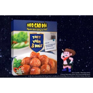 Thịt viên 3 phút heo cao bồi 200g