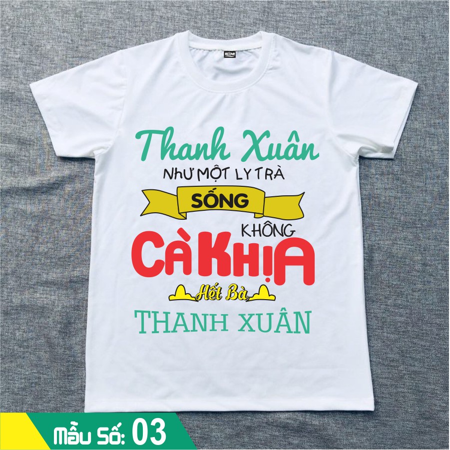 Áo Thun Xin In Hình Nhiều Mẫu Siêu Chất - Sale Lớn