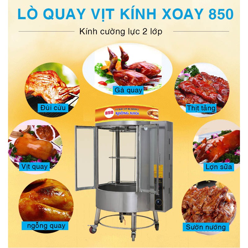 Lu nướng 2 lớp kính cường lực giá rẻ