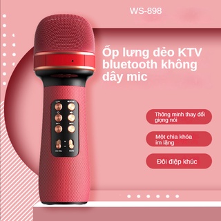 Loa Bluetooth Karaoke Loa Bluetooth Có Mic Loa Bluetooth Mini WS-898  Loa Bluetooth Karaoke Không Dây
