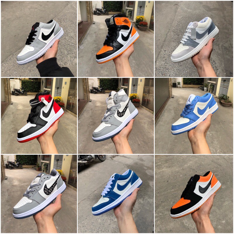 [Full box, bill] Giày thể thao Sneaker 𝐍𝐈𝐊𝐄 𝐀𝐈𝐑 𝐉𝐎𝐑𝐃𝐀𝐍1 nam nữ cao, thấp cổ 36-43