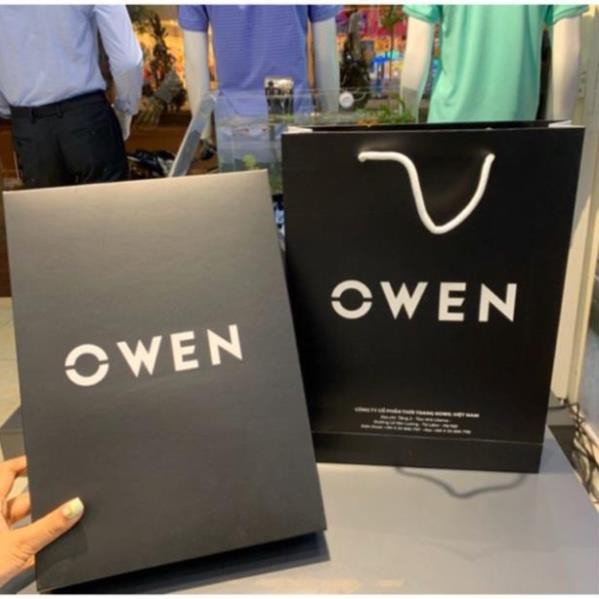 𝐗Ả 🔥 SALE [ Hàng chuẩn] . (KHÔNG BÁN RỜI) Combo hộp và túi giấy Owen Cực Đẹp . Đẹp . > . < . . 🔥 ' * ' .