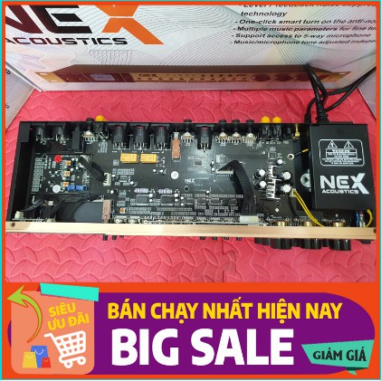 [Tặng 2 Dây Canon  ] Vang Cơ NEX FX9 Plus ,Vang Karaoke Gia Đình Chống Hú Có Buetooth, Optical, Aux, Usb ...